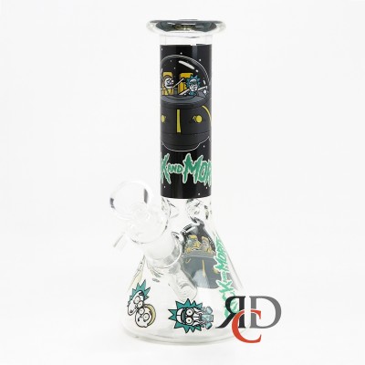 WATER PIPE BEAKER GLOW IN DARK WP10003 1CT